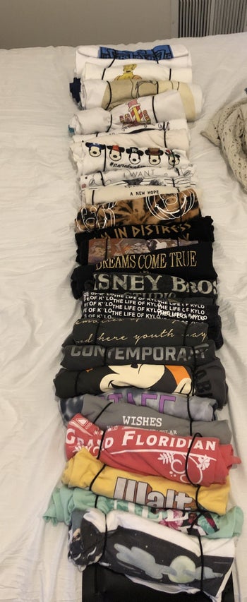 Heather's t-shirt holder