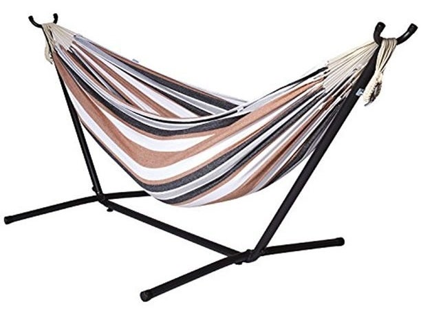 Image of hammock set up.