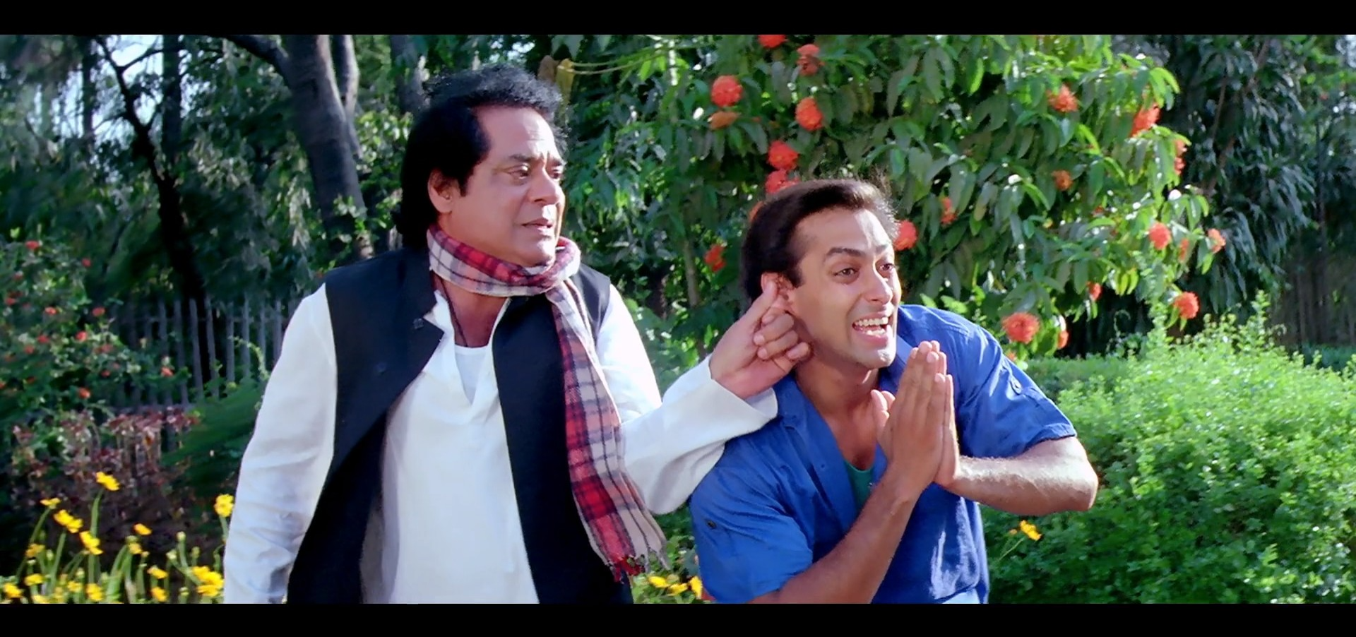 Prem&#x27;s father pulling him along by his ears