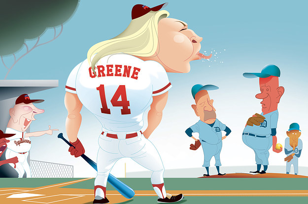 Democrats Won’t Work With Marjorie Taylor Greene. Tonight, They Play Baseball With Her.