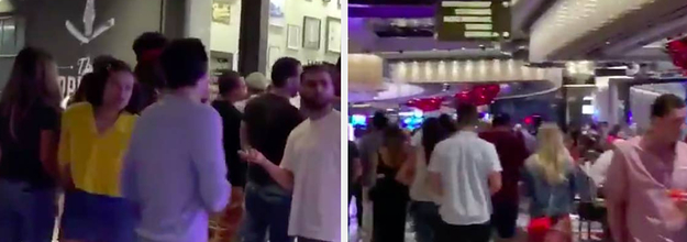 Shocking Video Shows Crowded Las Vegas Casino on Reopening Day