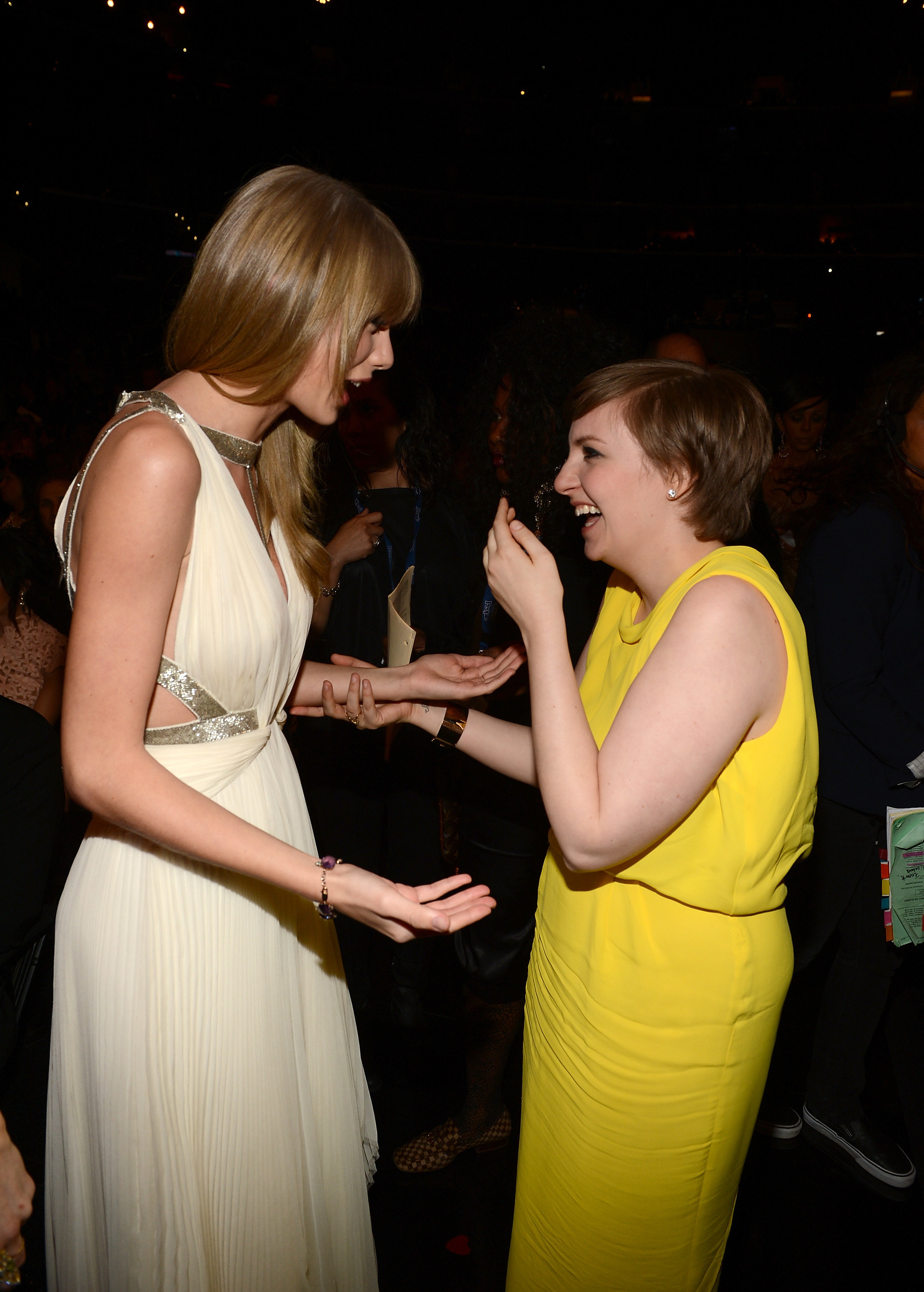 Taylor Swift and Lena Dunham