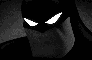 Batman narrows his eyes.