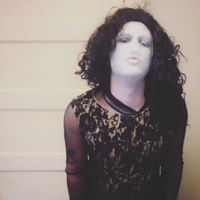 Someone dressed as Voldemort while wearing Lorde&#x27;s dress and wig