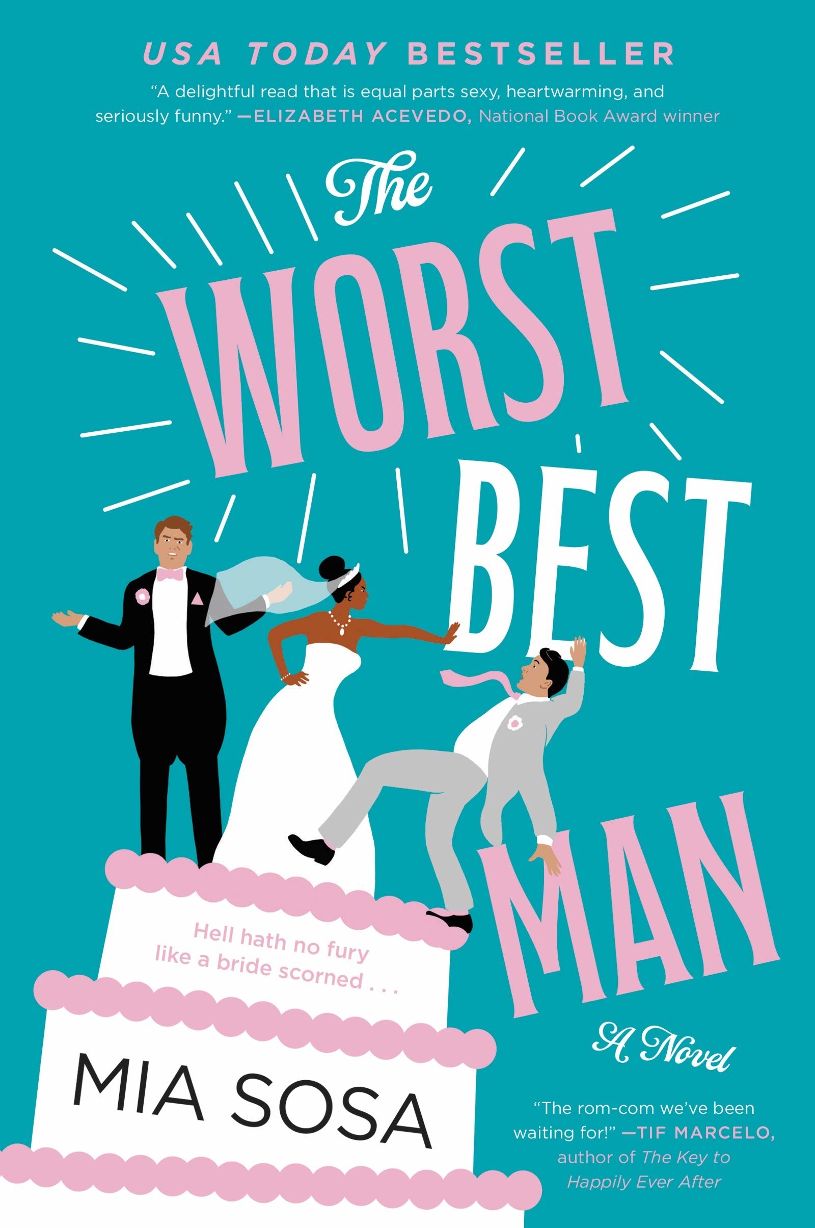 The Worst Best Man cover. Book by Mia Sosa