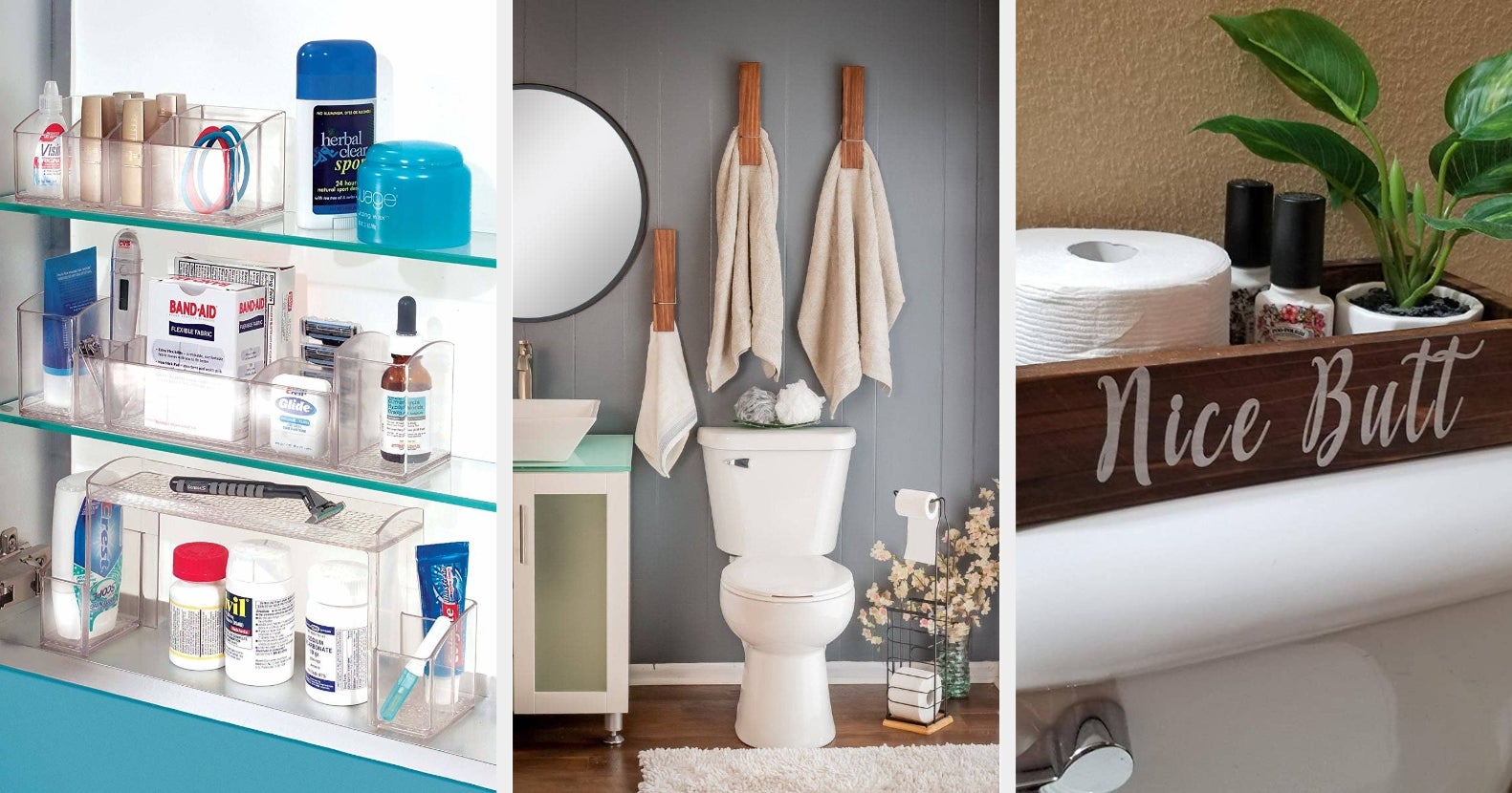 29 Genius Organization Ideas for Every Room at Home  Small bathroom  organization, Bathroom organisation, Bathroom organization