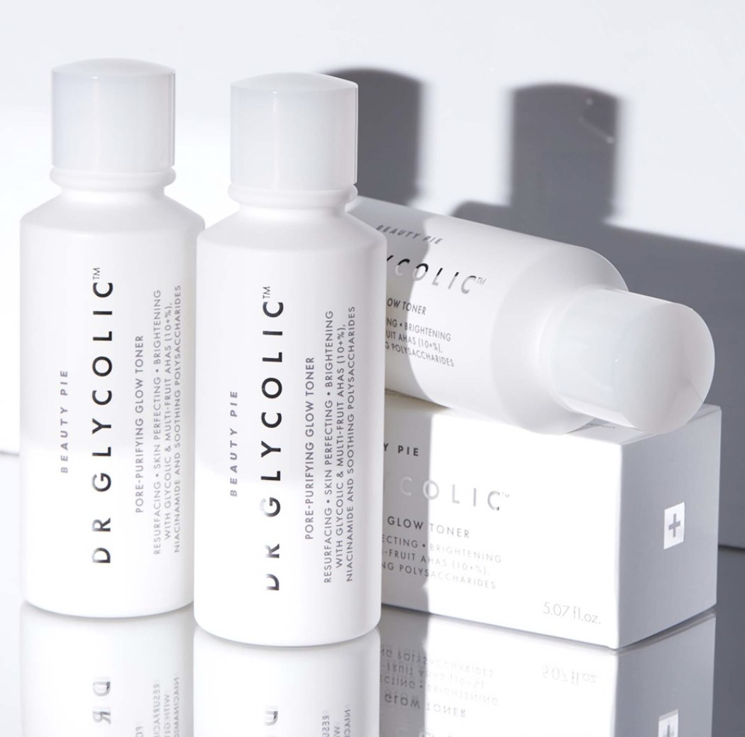 Dr Glycolic Pore Purifying Glow Toner containers