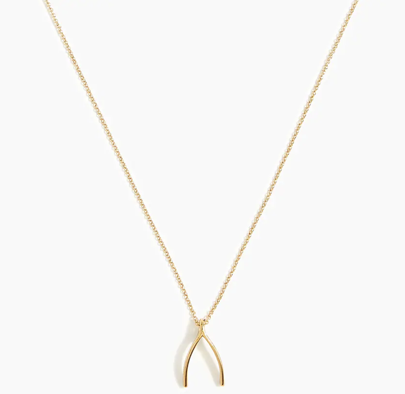 the gold tone necklace