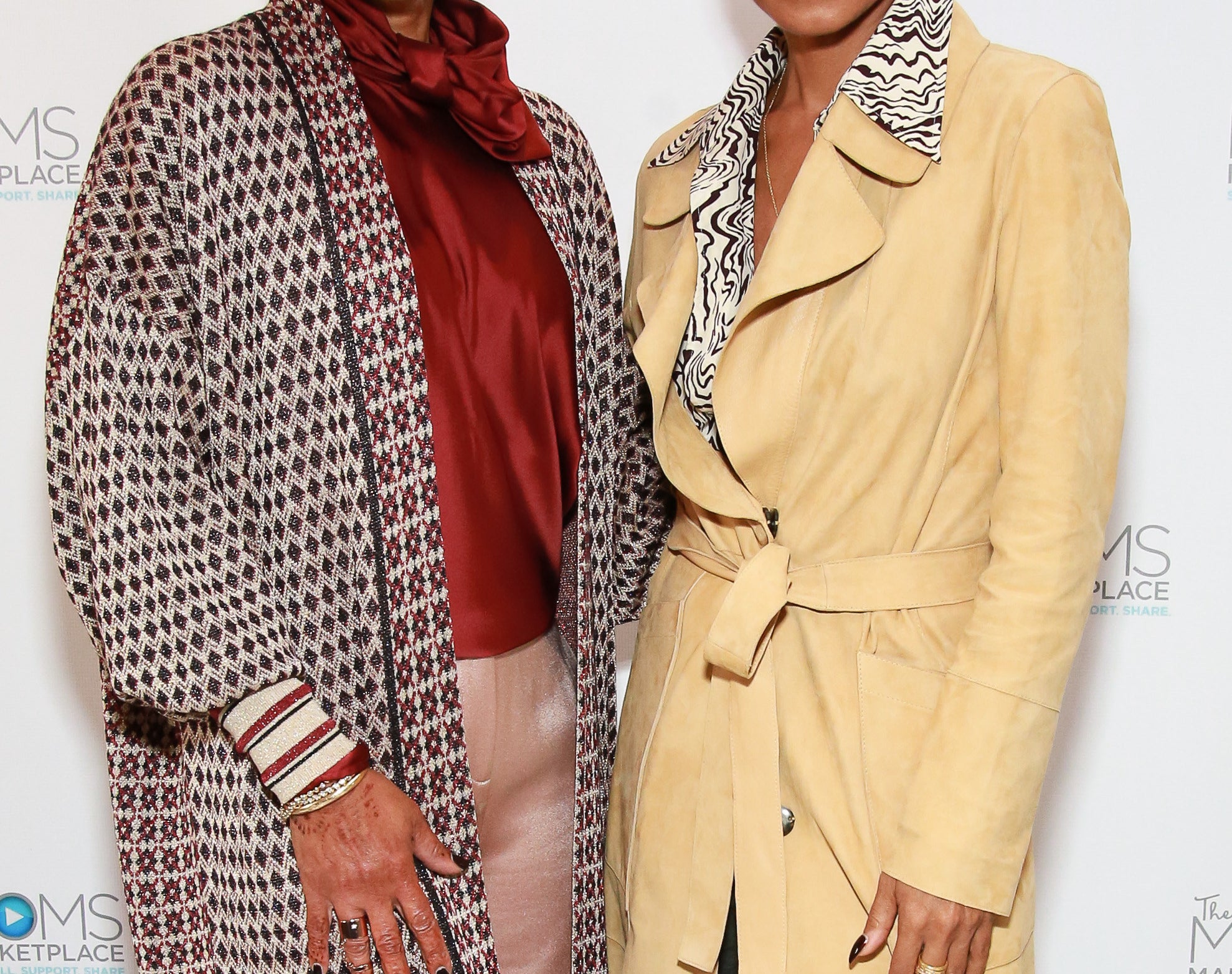 Jada and Gammy pose together at an event