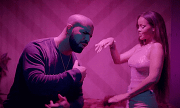 Rihanna and Drake dancing in their &quot;Work&quot; music video