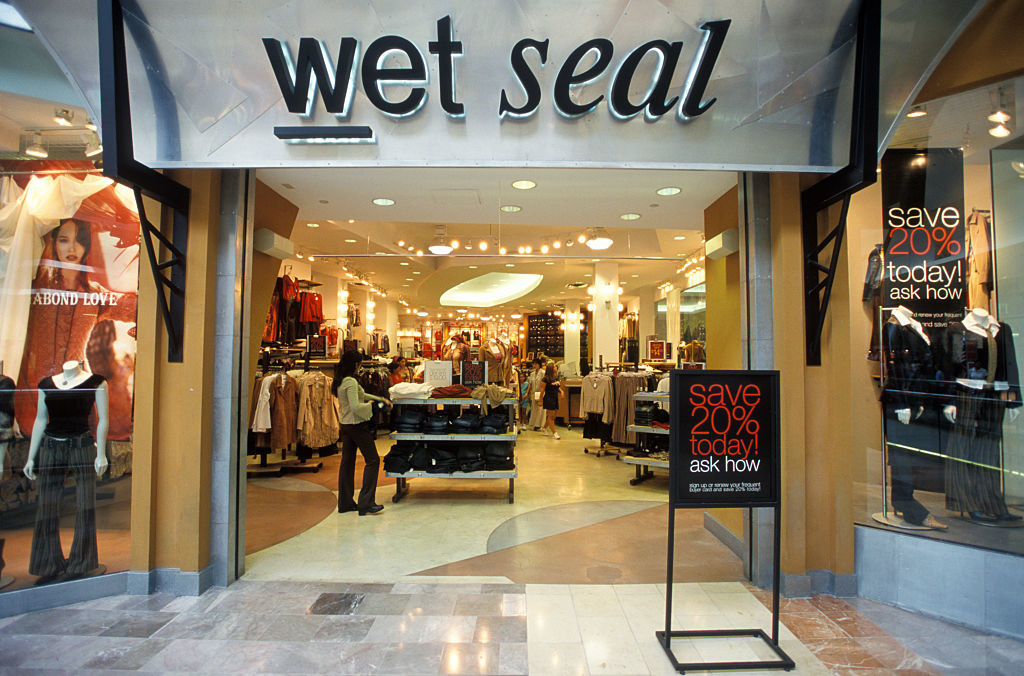 A Wet Seal in a mall