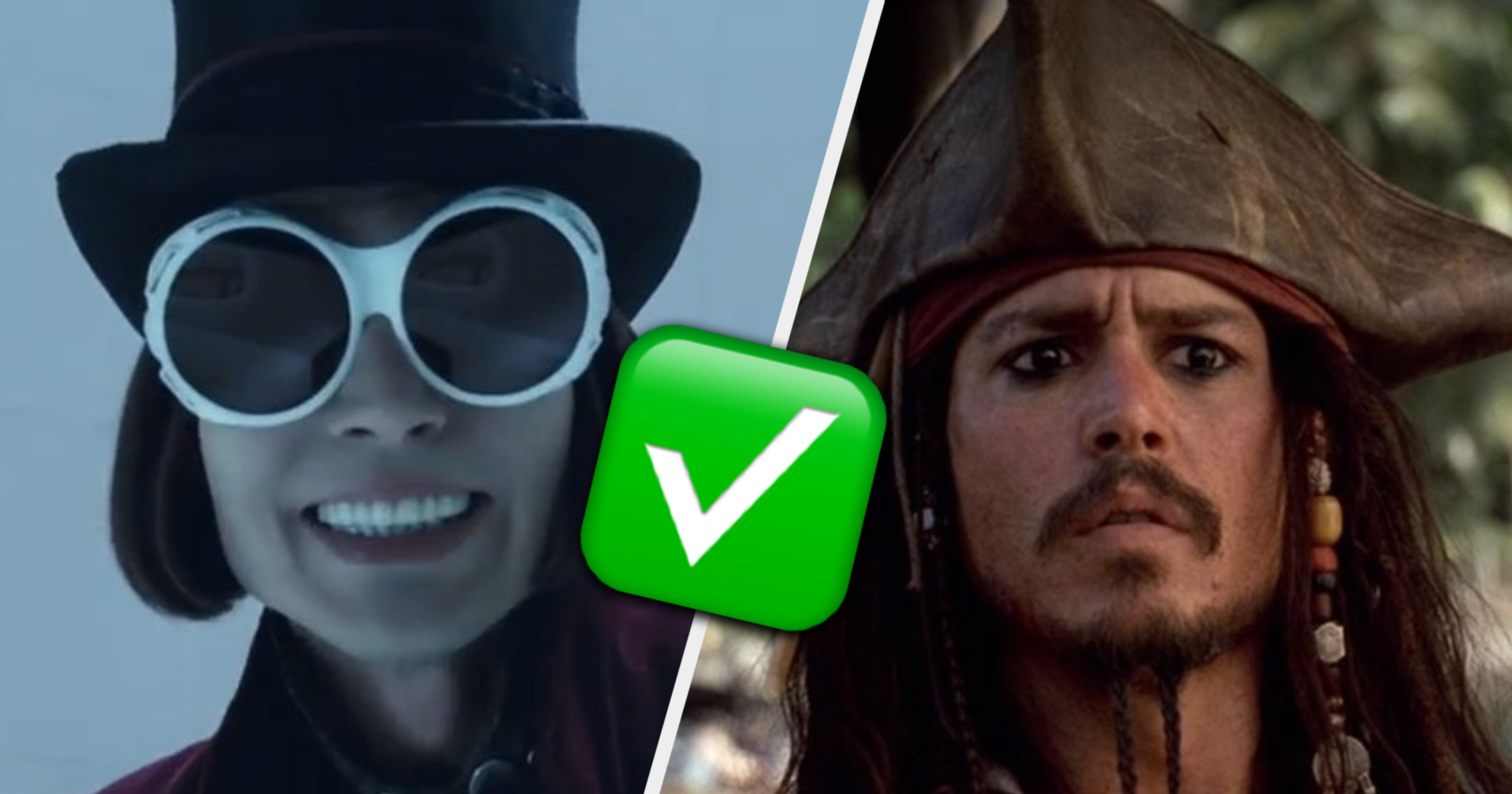 Johnny Depp Movie Checklist Quiz