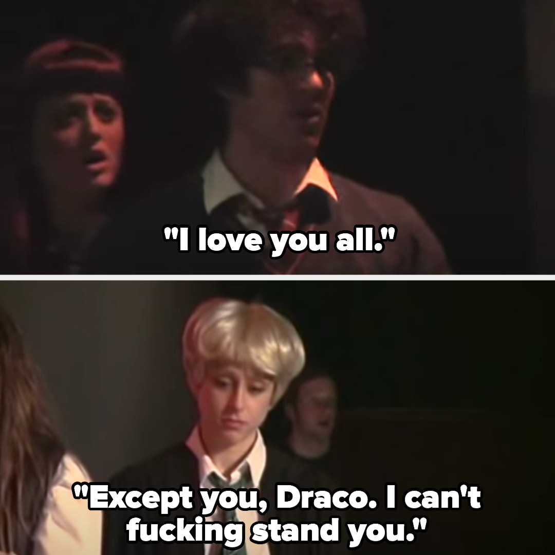 Harry: &quot;I love you all, except you, Draco, I can&#x27;t fucking stand you&quot;