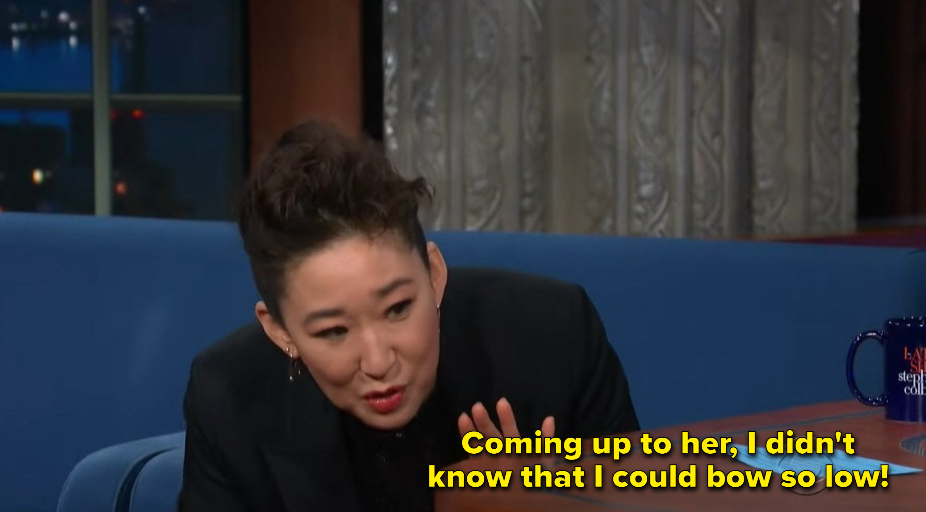 Sandra Oh: &quot;Coming up to her, I didn&#x27;t know that I could bow so low&quot;