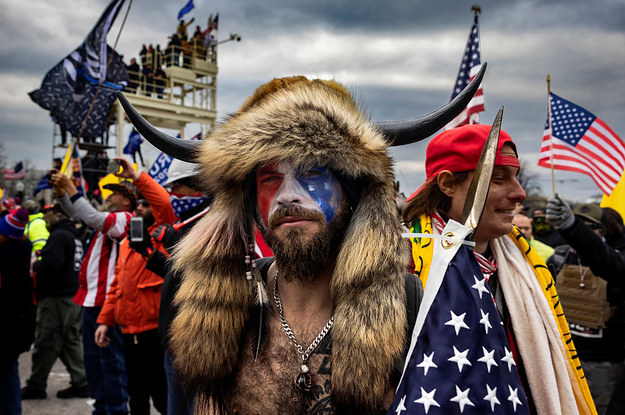 The Shirtless, Horned Man Photographed Storming The Capitol Has Pleaded Guilty