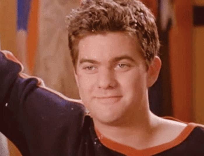 Joshua Jackson as Pacey Witter in &quot;Dawson&#x27;s Creek&quot;
