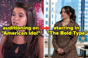 Katie Stevens went from auditioning on American Idol to starring in The Bold Type