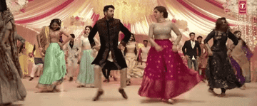 People dancing at a wedding