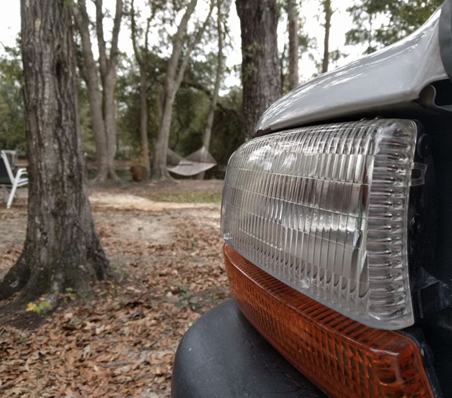 the same headlight clean after using product