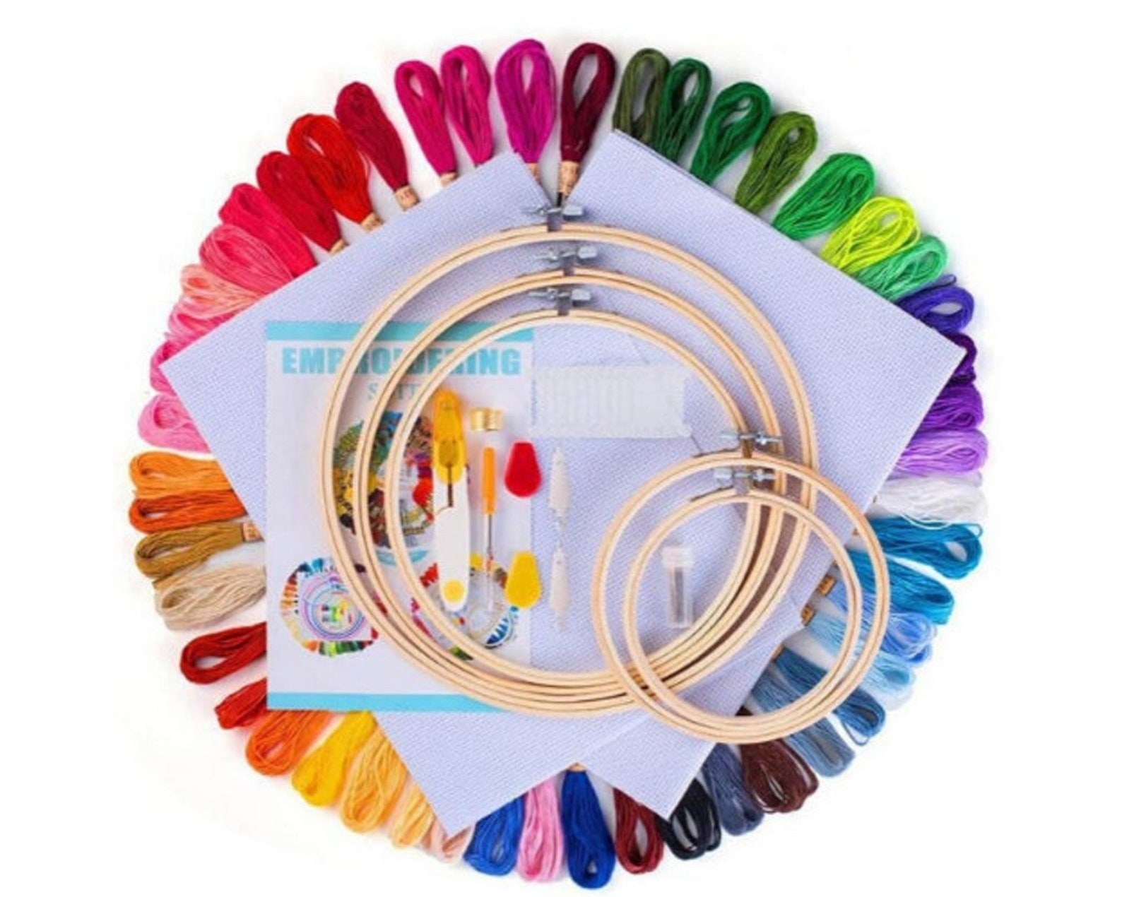 the complete hand embroidery kit