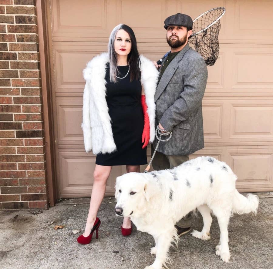 addams family thing dog costume