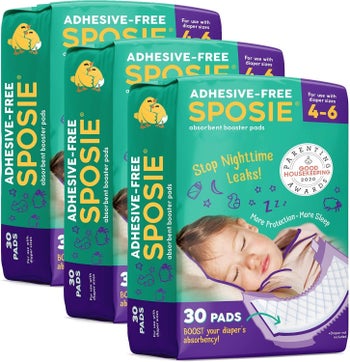 Three packs of diaper inserts