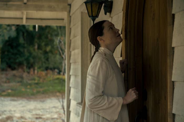 Bev Keane at door