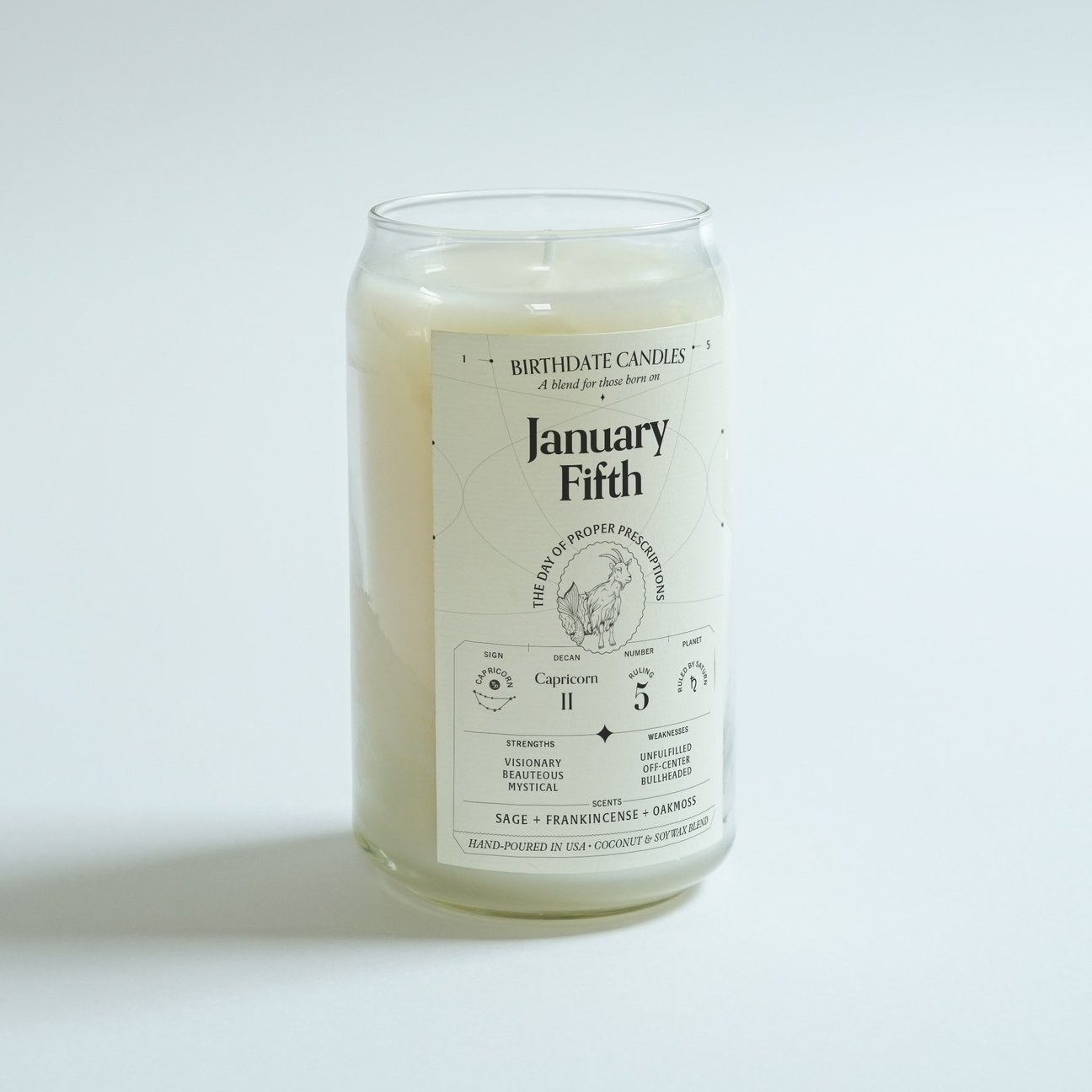 January fifth candle