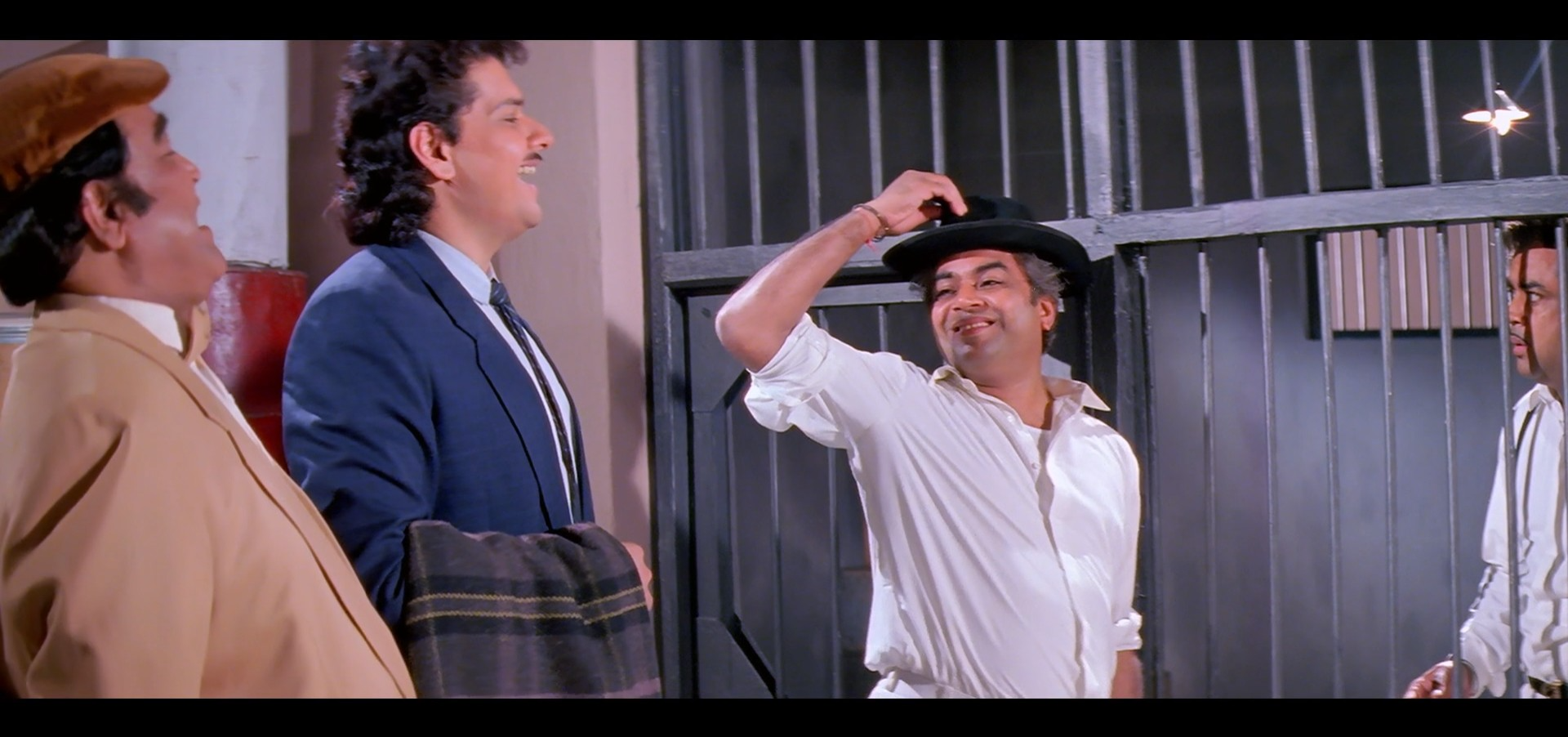 Ram Gopal Stuck behind a jail while Teja, Robert and Bhalla laugh