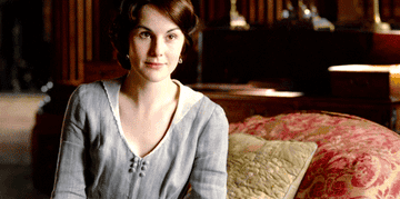 A gif from Downton Abbey