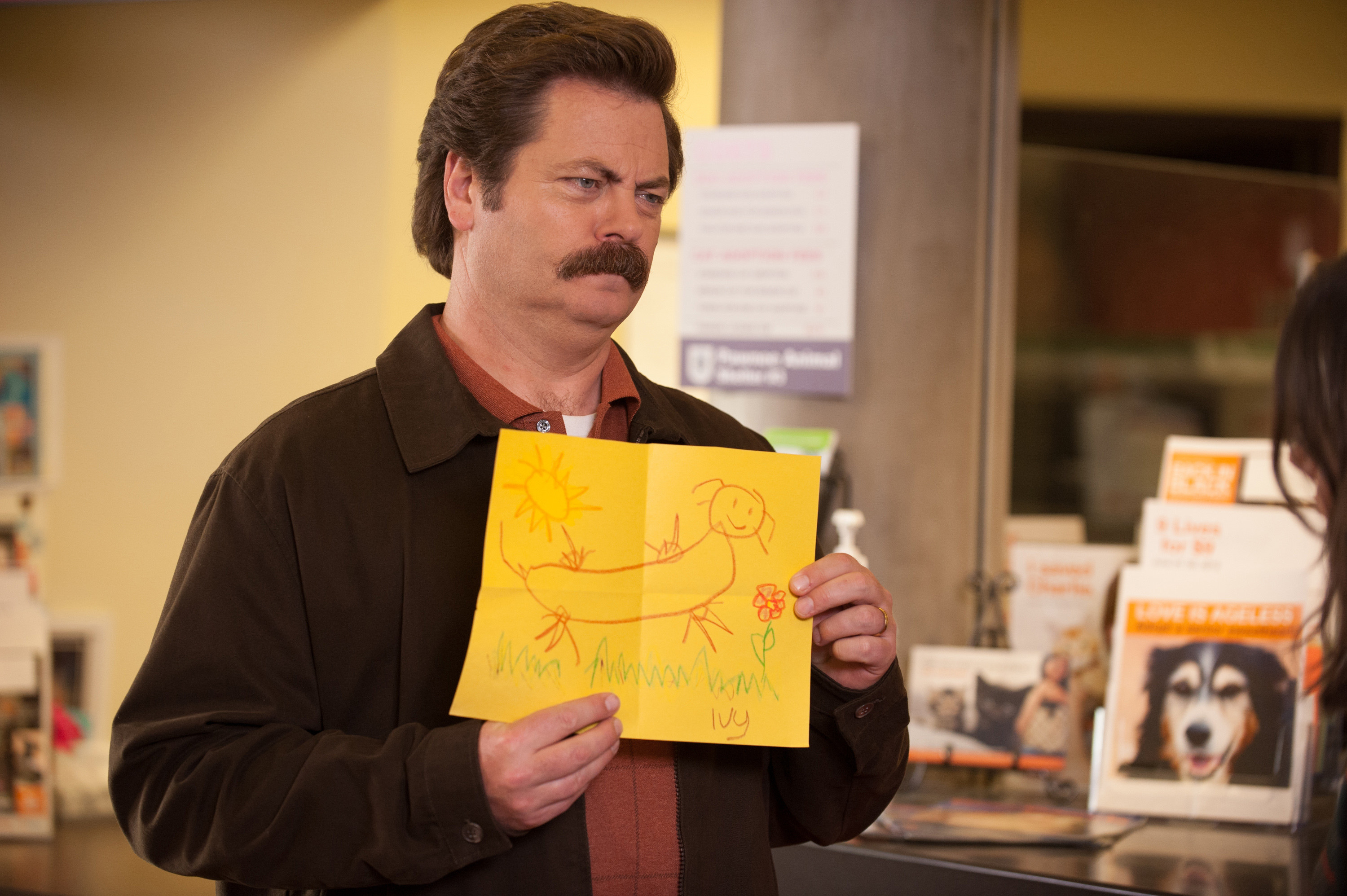 Nick Offerman in Parks and Recreation