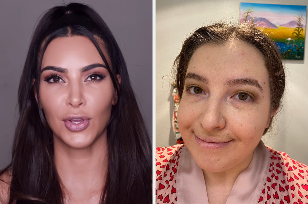 ovn Mandag 945 I Tried Kim Kardashian's Concealer Routine To See If It Works