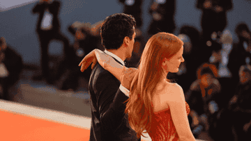 Costars Jessica Chastain And Oscar Isaac Hit The Venice Film Festival Red Carpet Together, And The Internet Has Lost Their Minds Over The Video