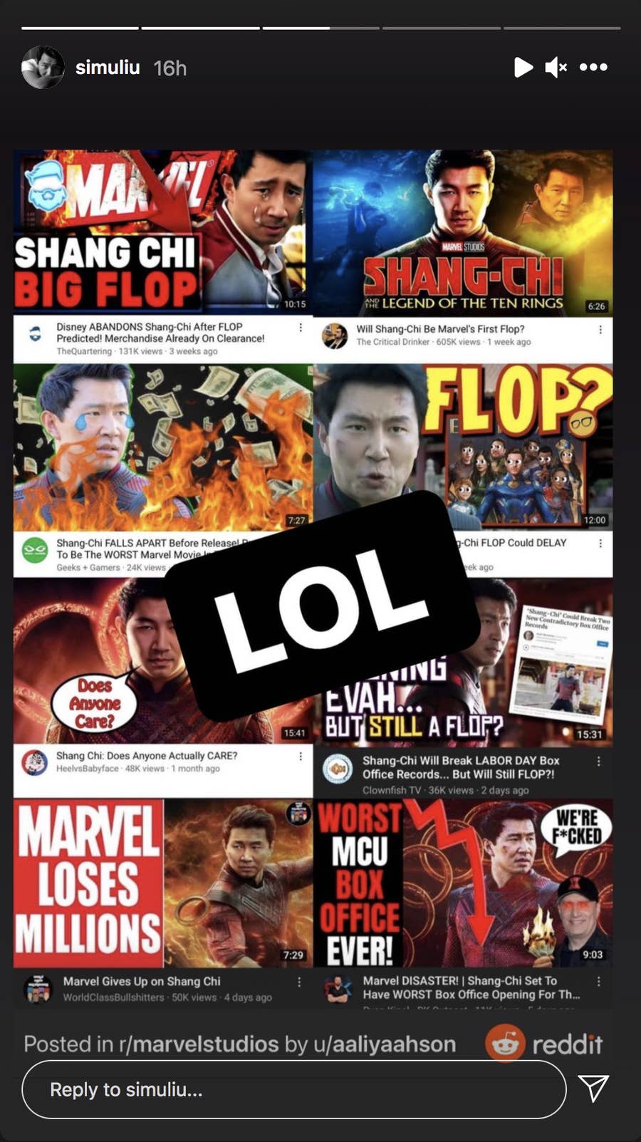 Watch Shang-Chi Star Simu Liu React to His Viral Stock Photos as Marvel  Memes