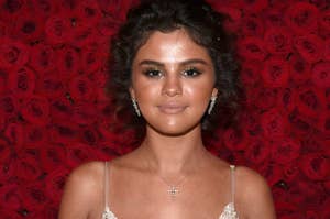 Selena Gomez attends the Heavenly Bodies: Fashion & The Catholic Imagination Costume Institute Gala