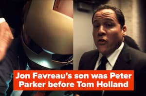 Jon Favreau's son was Peter Parker before Tom Holland