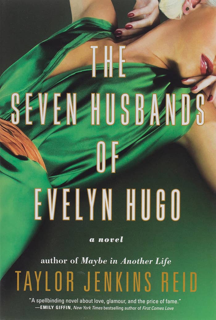 The cover of The Seven Husbands Of Evelyn Hugo by Taylor Jenkins Reid