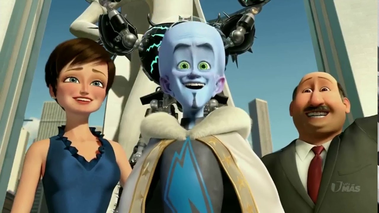 megamind, the mayor, roxanne smile