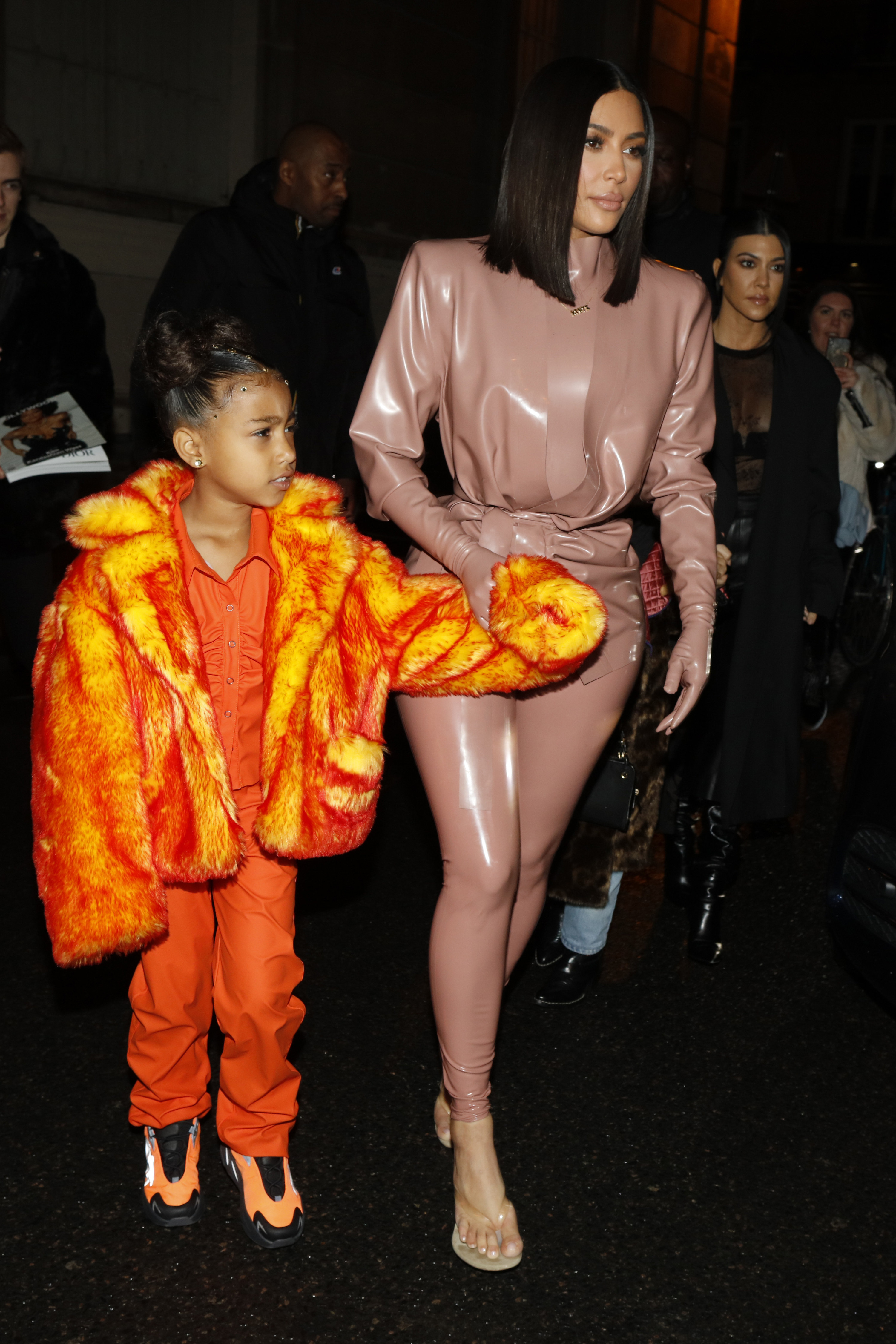 Kim Kardashian and North West