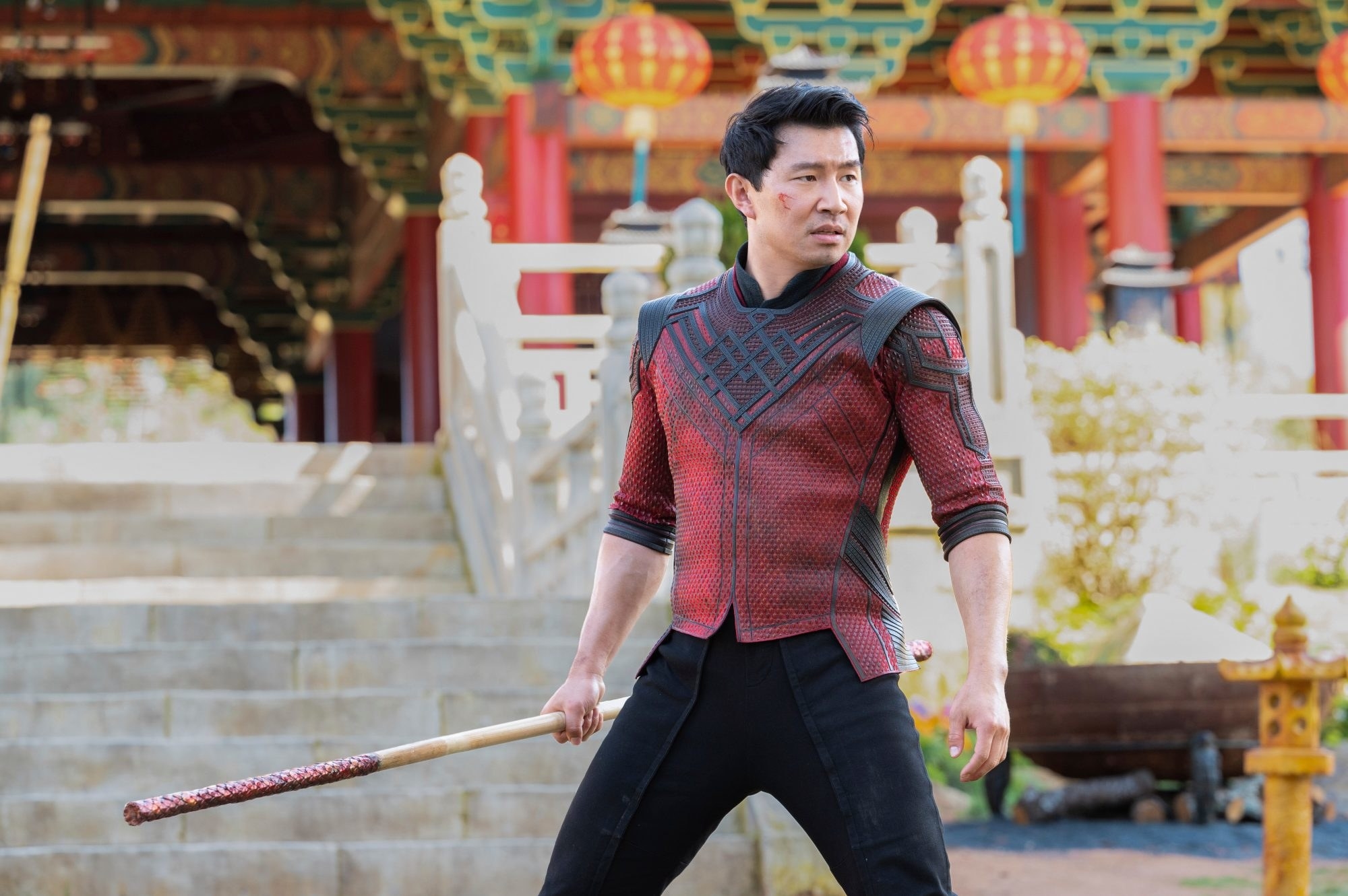 Simu Liu in Shang-Chi and the Legend of the Ten Rings