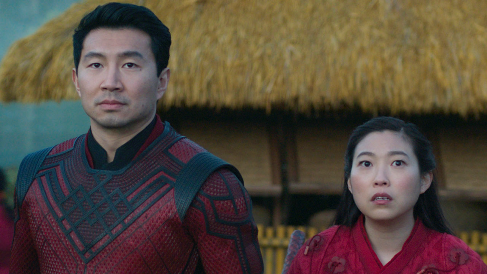 Simu Liu and Awkwafina in Shang-Chi and the Legend of the Ten Rings