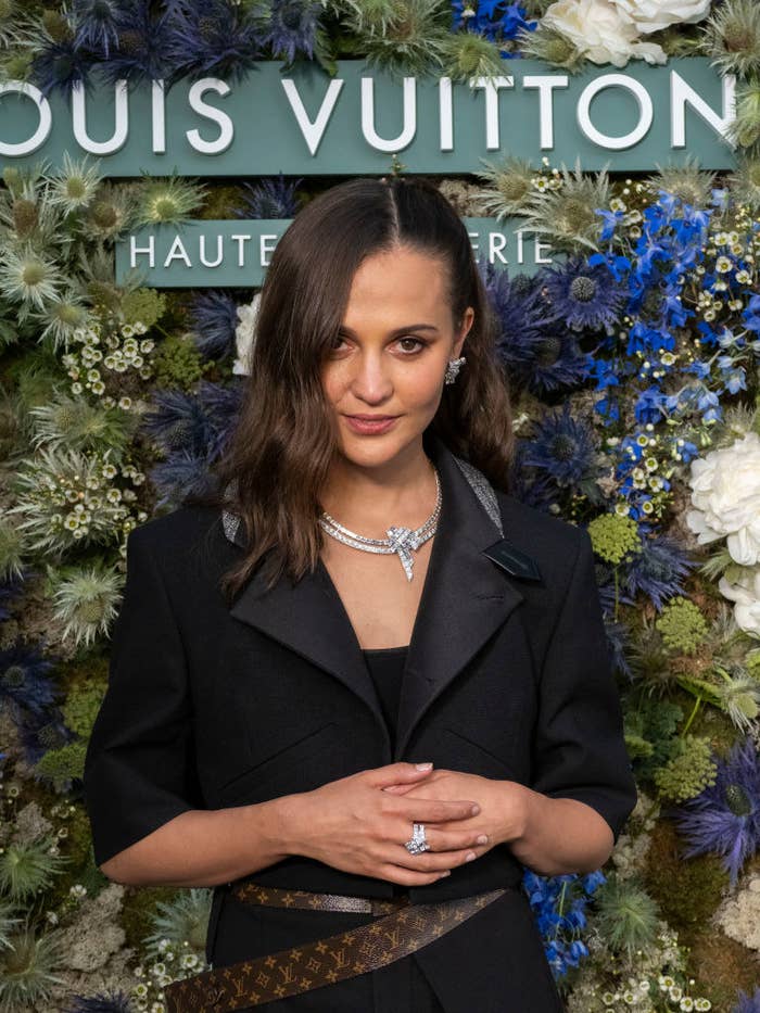 Alicia Vikander Louis Vuitton High Jewelry 2021 Campaign