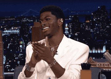 Lil Nas X clapping