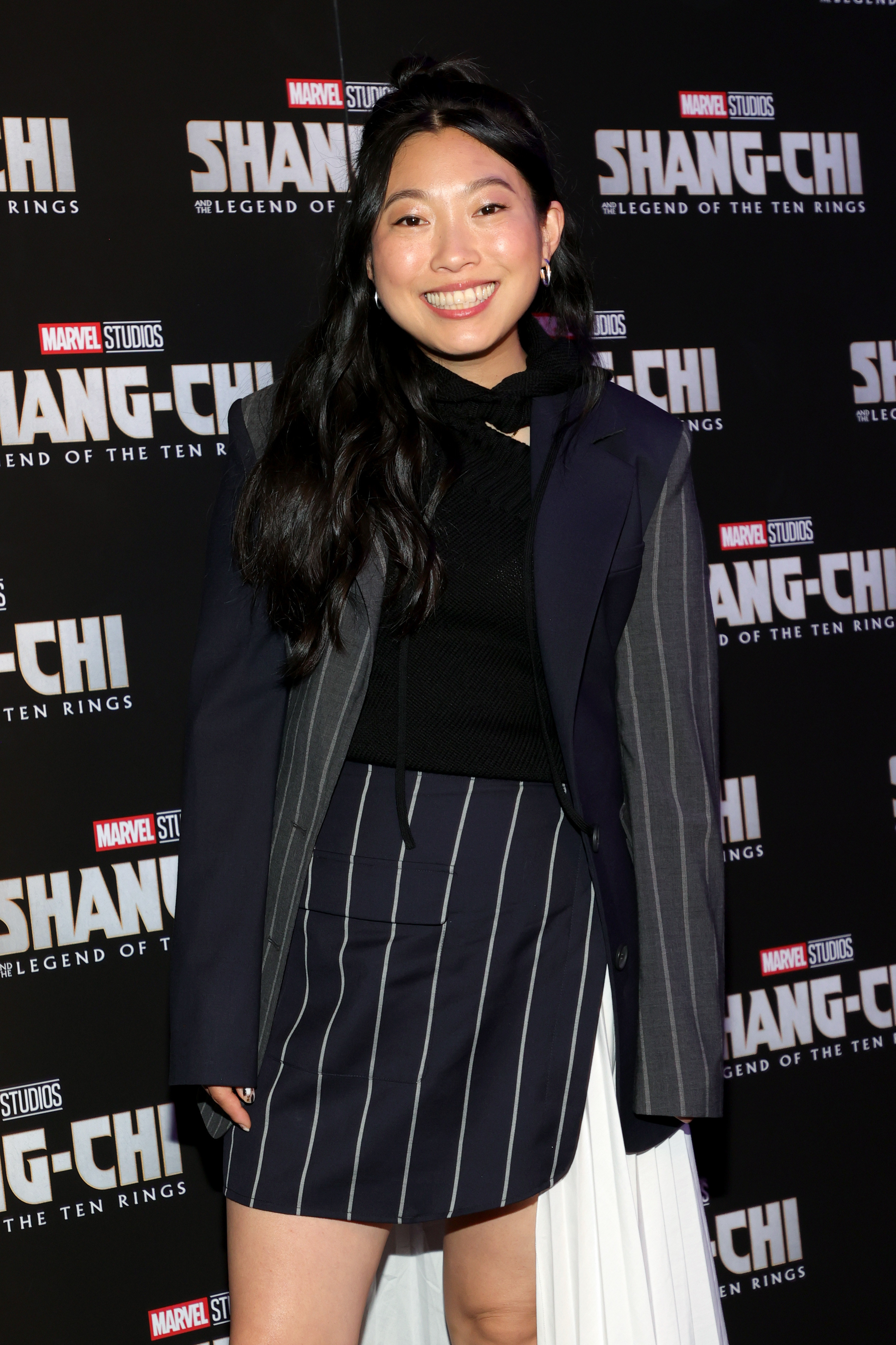 Awkwafina on the red carpet