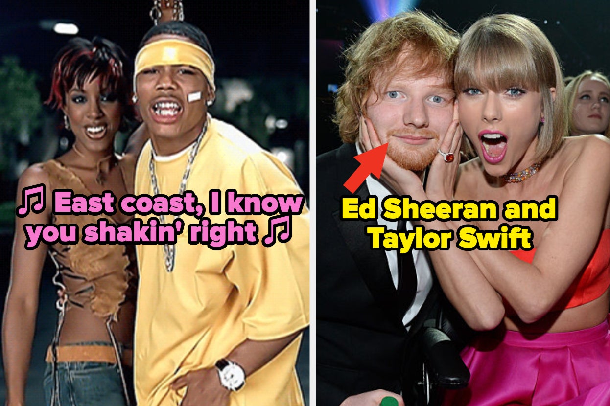 Kelly Rowland and Nelly in their 