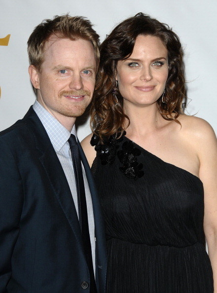 David and Emily on the red carpet