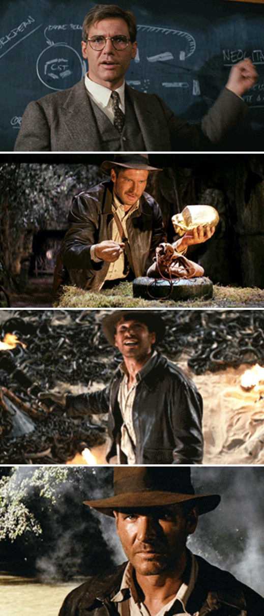 Ford in &quot;Raiders of the Lost Ark&quot;