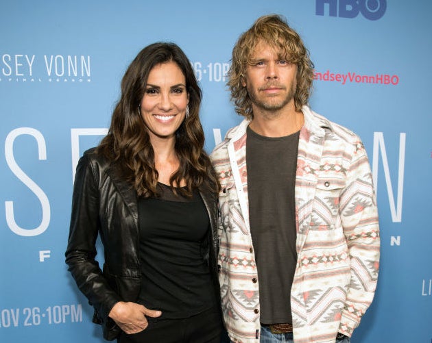 Daniela and Eric on the red carpet together