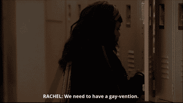 Rachel to Mercedes: We need to have a gay-vention...that&#x27;s a gay intervention&quot;