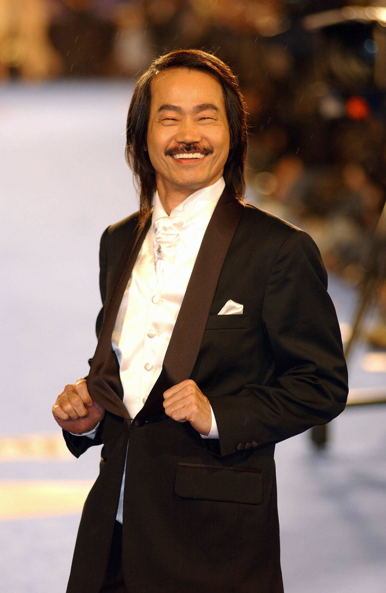 Yuen Wah on the red carpet